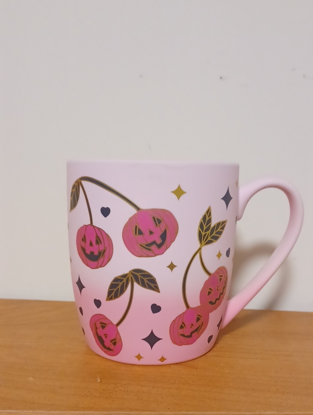Halloween Cherry-O-Lantern Soft Touch Mug
